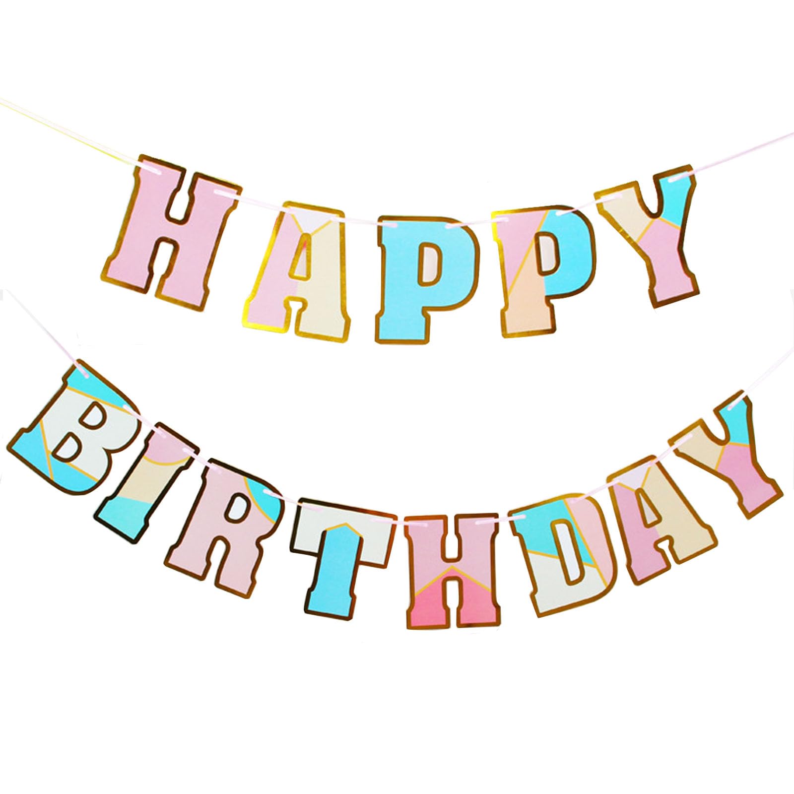 Happy Birthday Girlanden