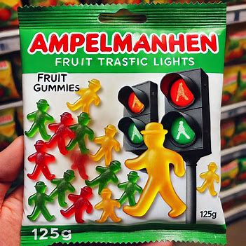 Ampelmännchen Fruchtgummis
