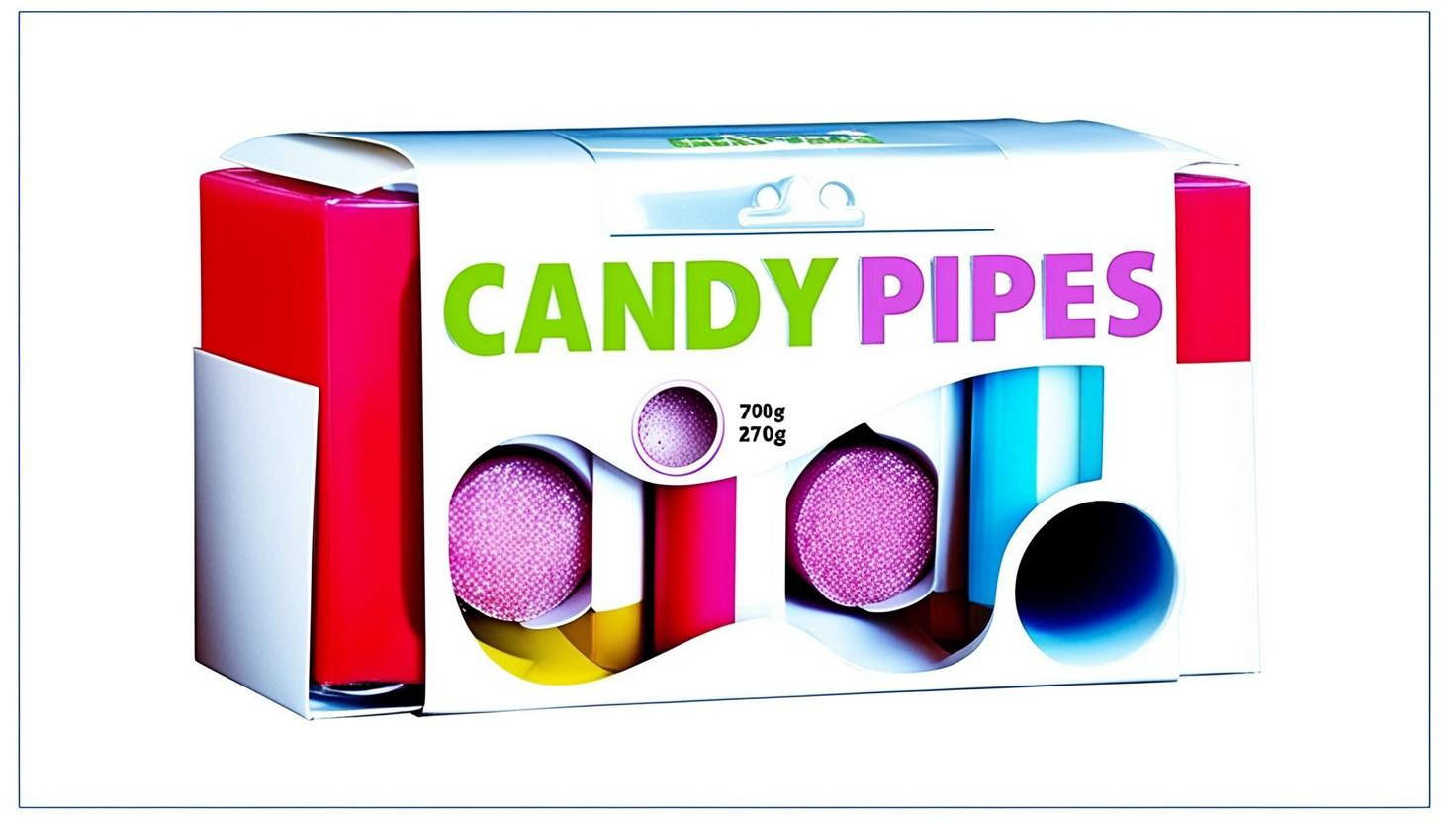 Süße Candy Pfeifen
