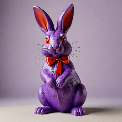 Lila Osterhase 90g