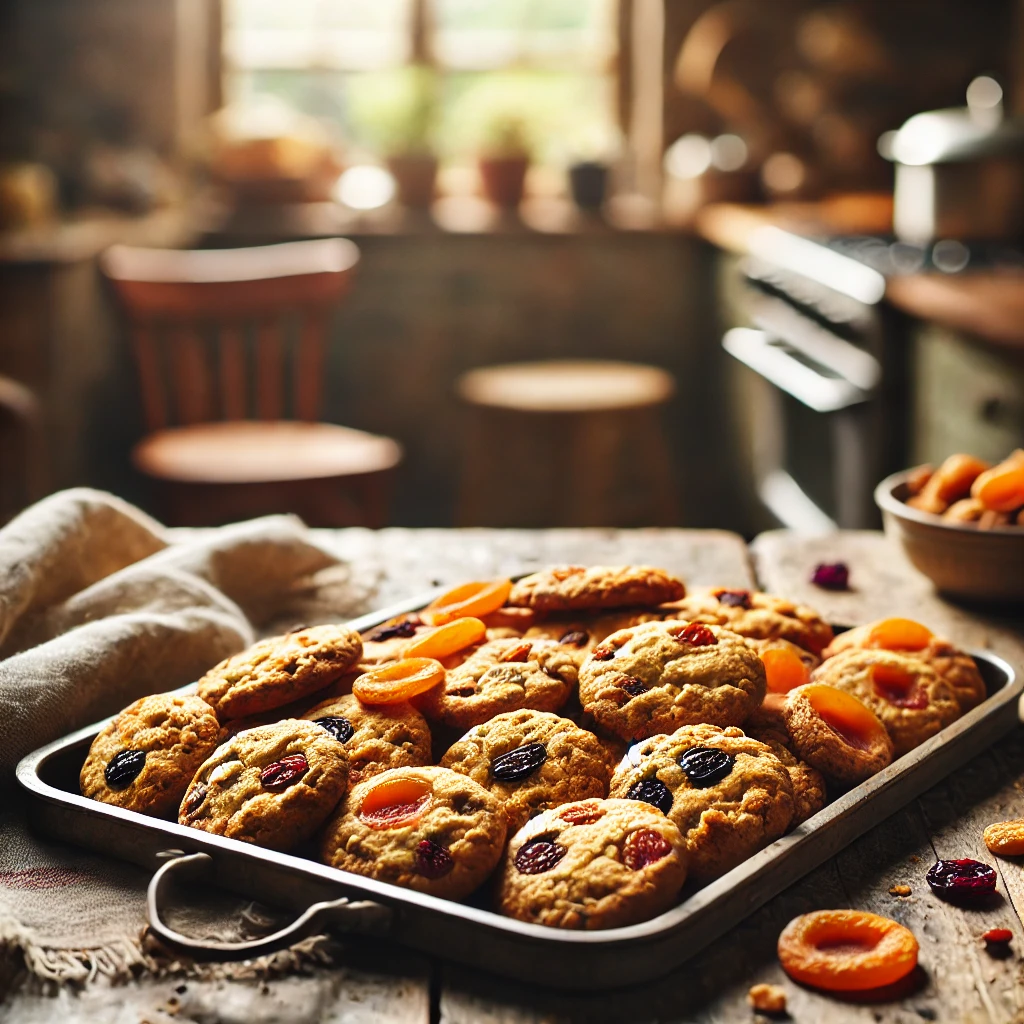 Vegane Frucht-Cookies