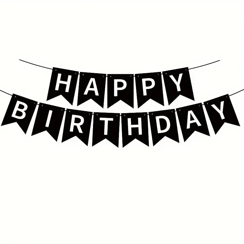 Happy Birthday Girlanden