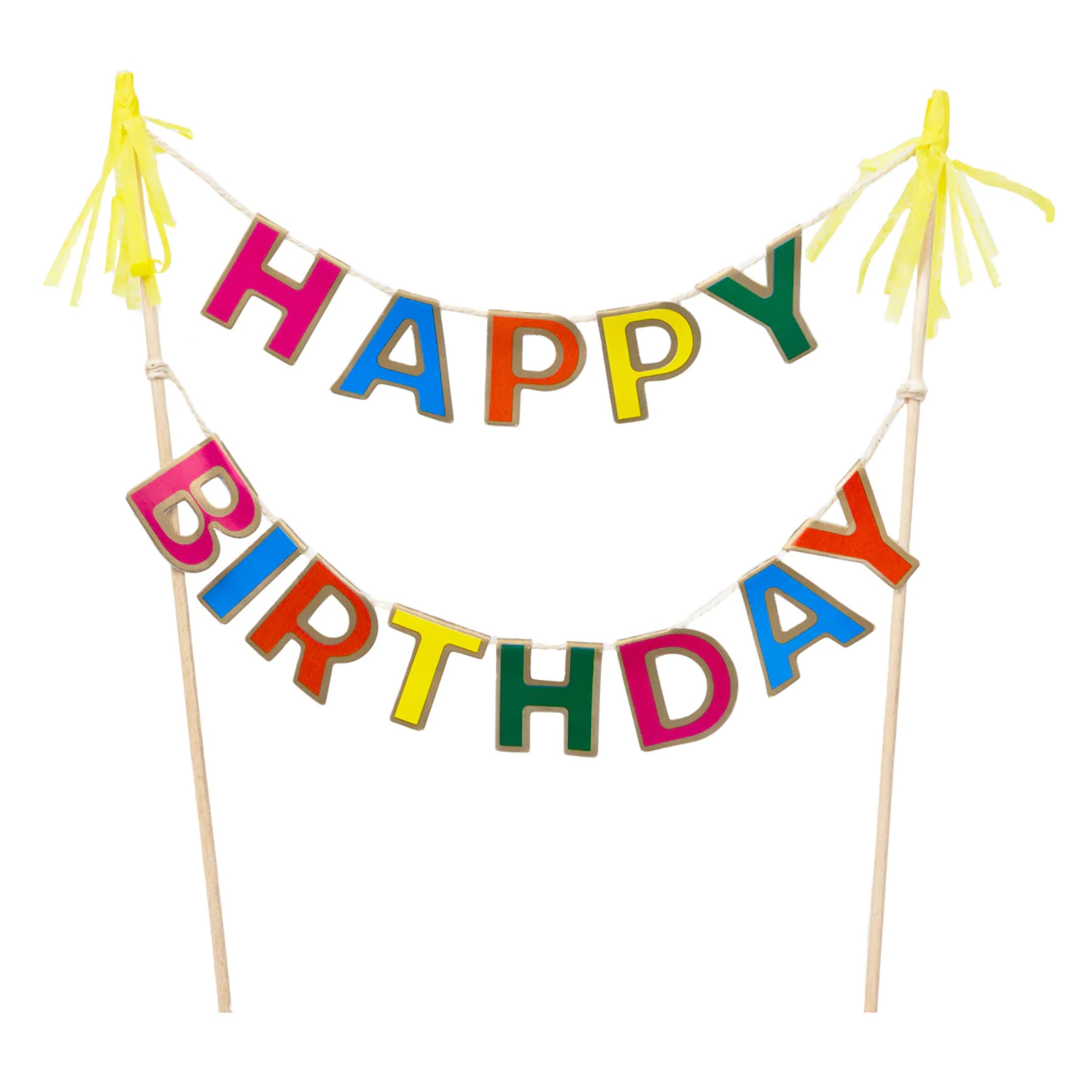 Happy Birthday Girlanden