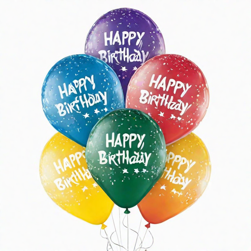 Luftballon Happy Birthday