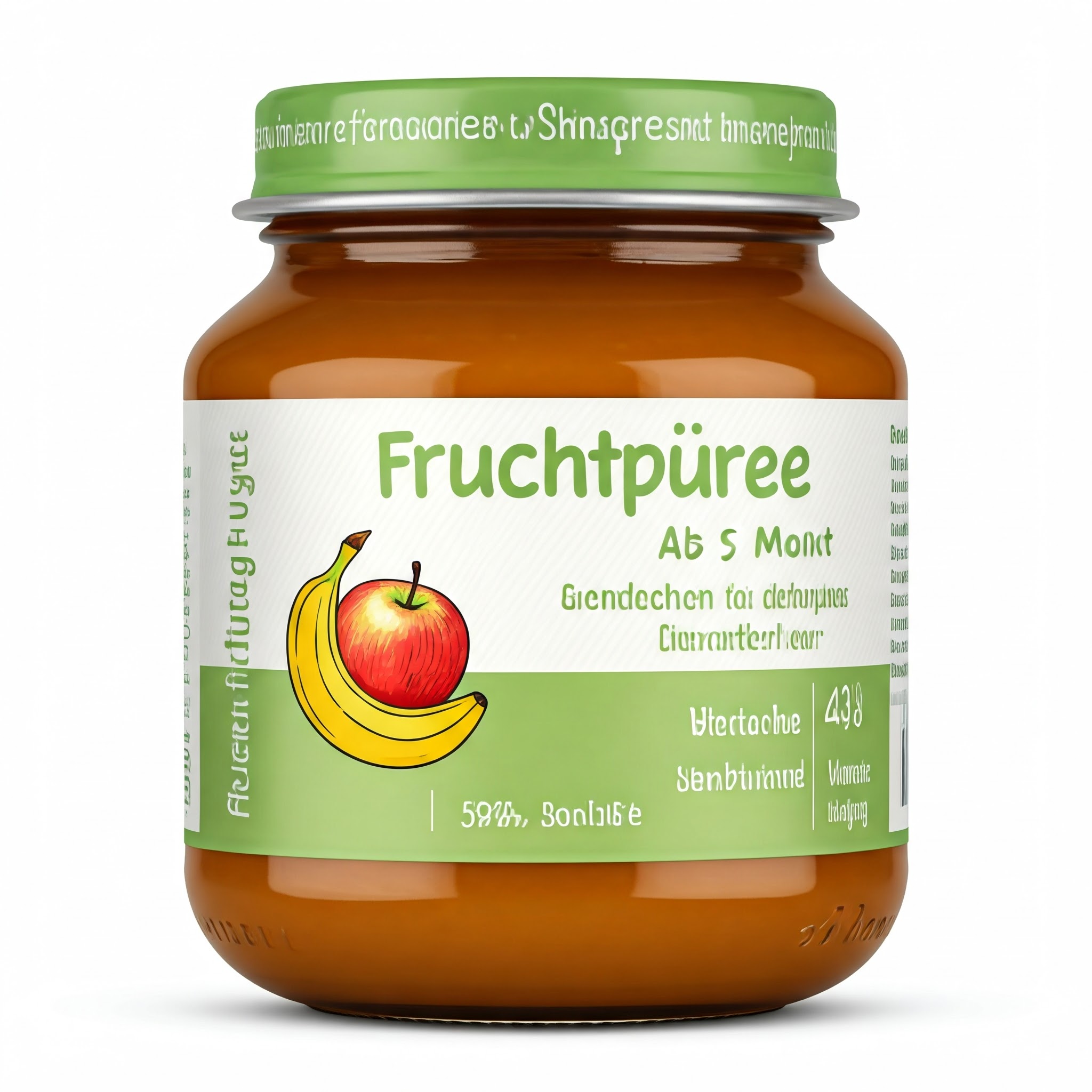 Fruchtpüree Apfel-Banane