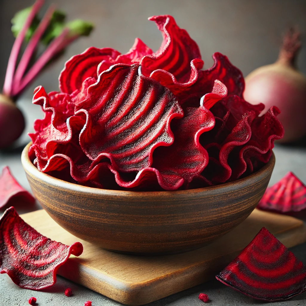 Vegane Rote Beete Chips
